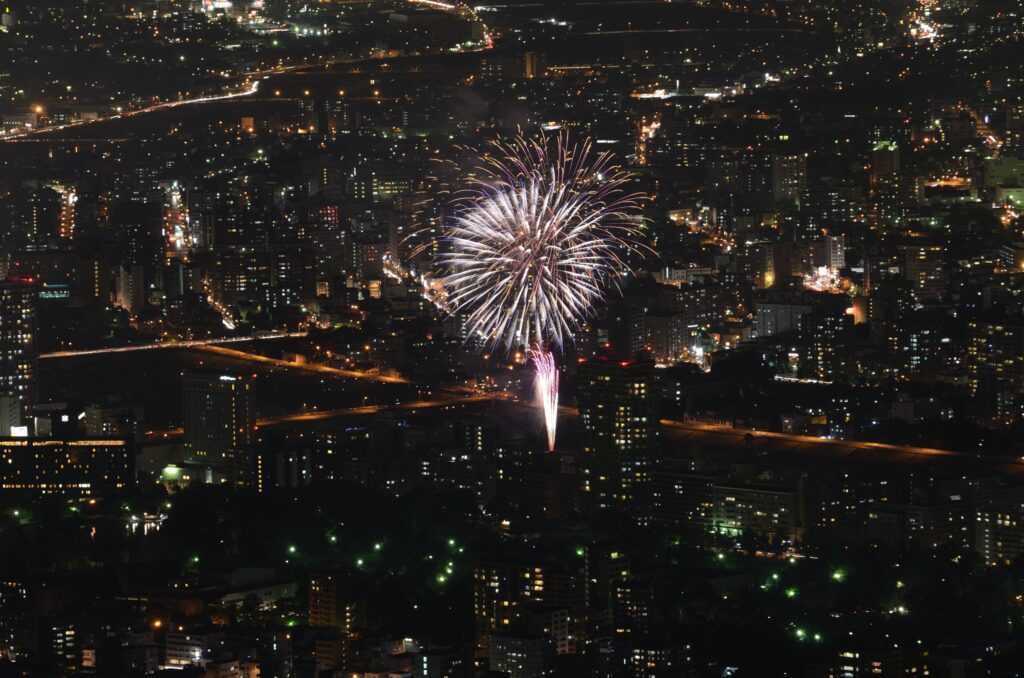 札幌豊平川 花火大会 Toyohira Fireworks 2021 札幌豊平川 花火大会