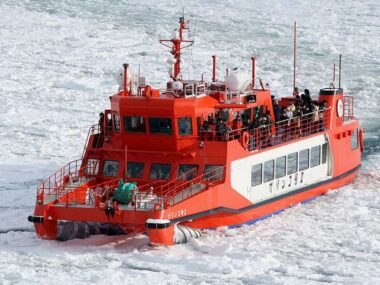 Hokkaido cruise driftice drift ice