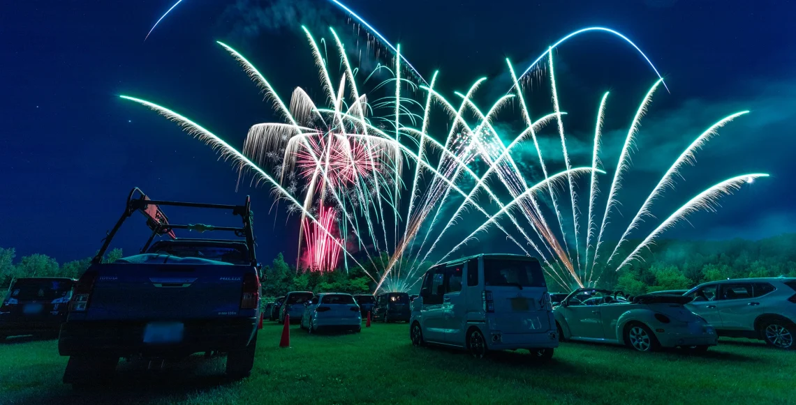 ドライブイン花火 DRIVE IN HANABI〜LIGHT UP NIPPON HOKKAIDO〜