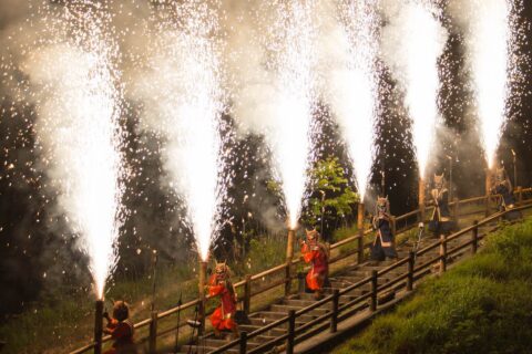 Demon Fireworks of Noboribetsu