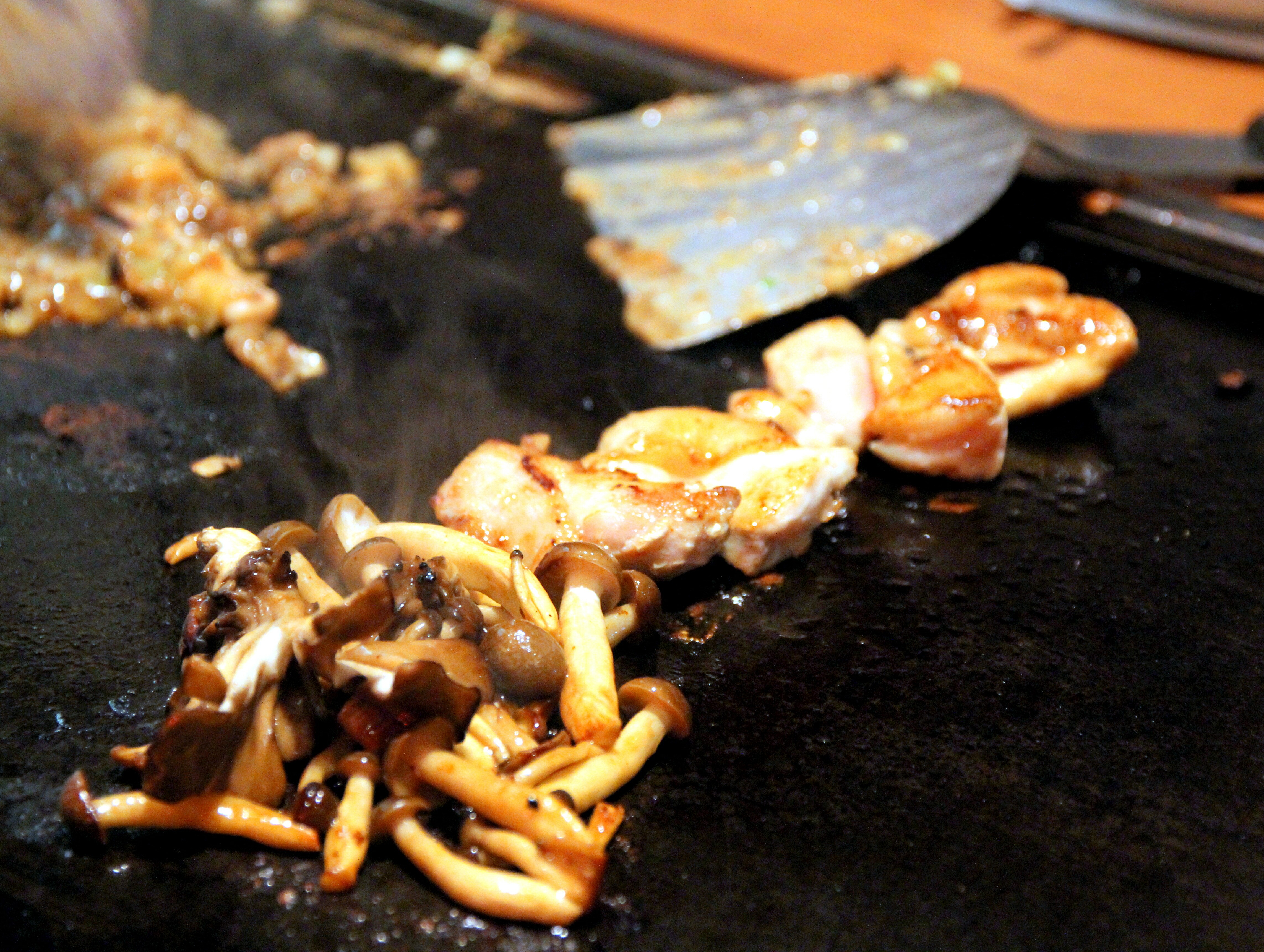 fugetsu-sapporo-17-chicken-steak-and-mushrooms-teppanyaki