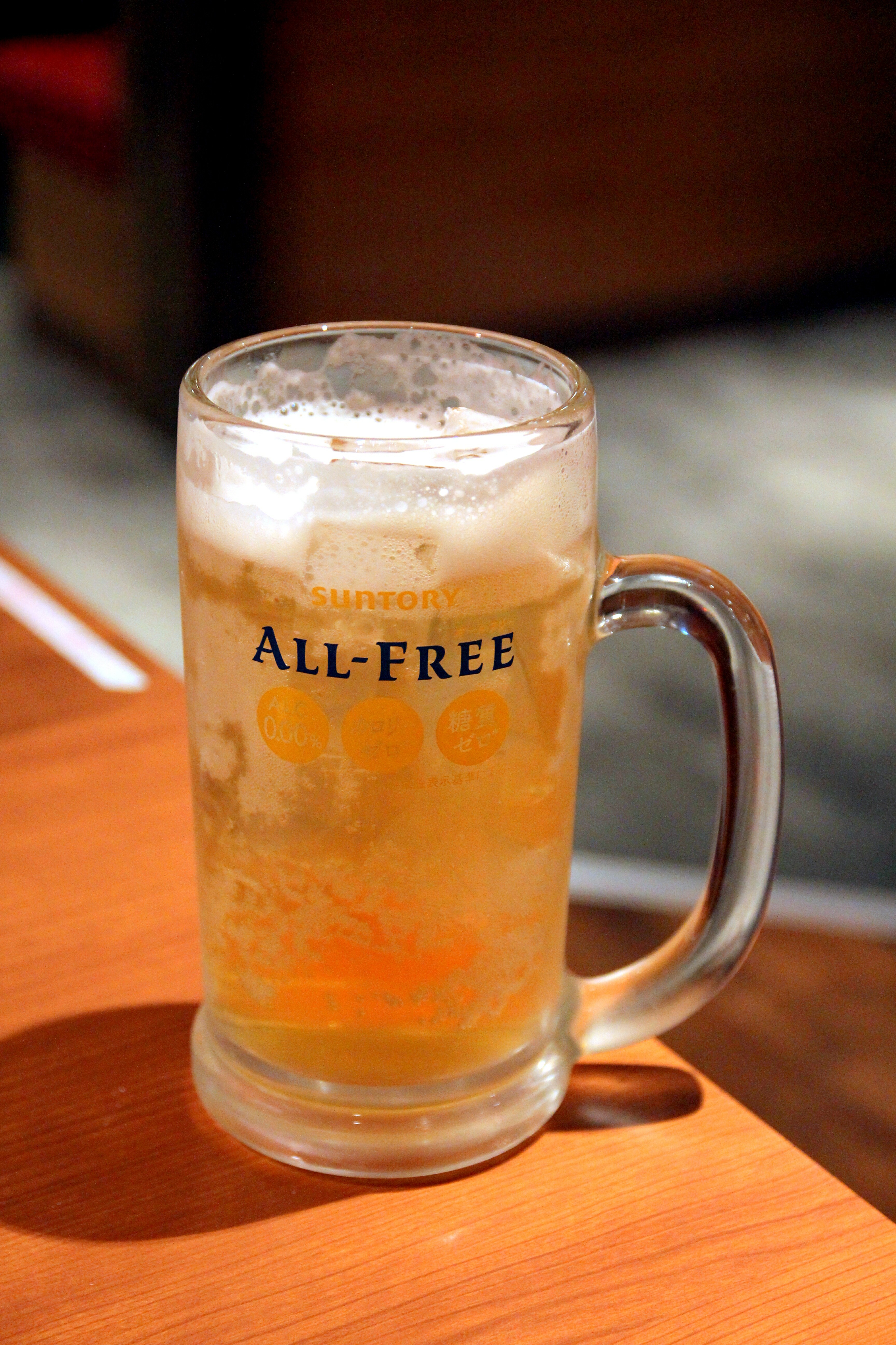 Suntory All-Free Non-Alcoholic Malt Beverage (¥378)