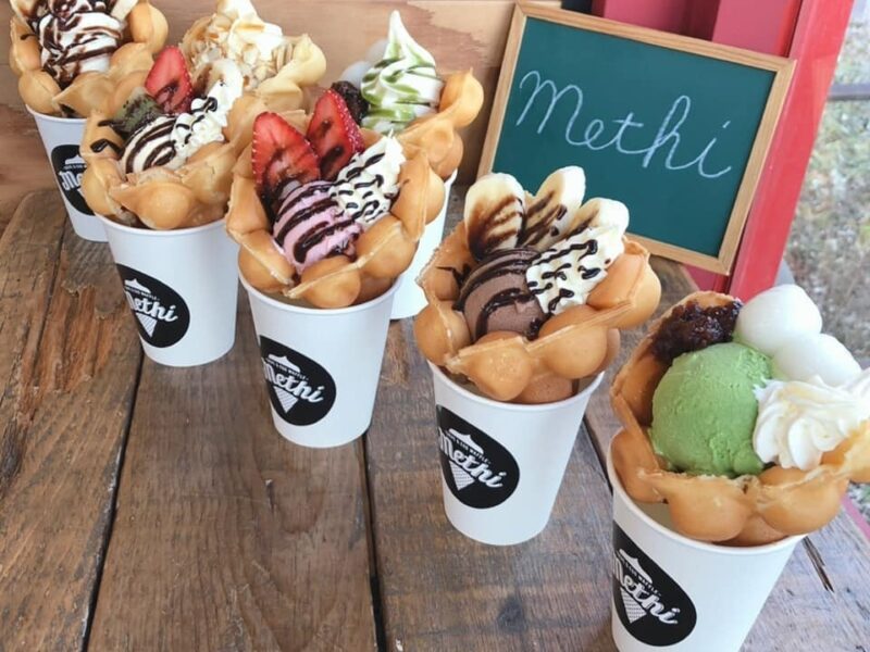 クレープ＆エッグワッフルメティ