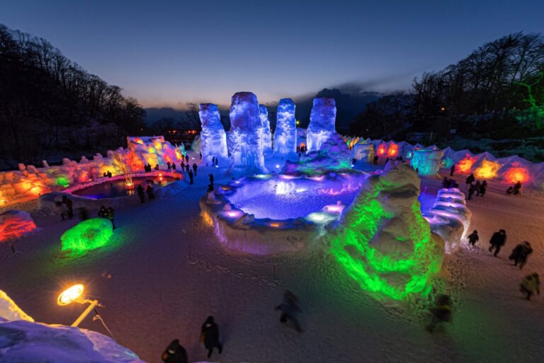 Lake Shikotsu Ice Festival