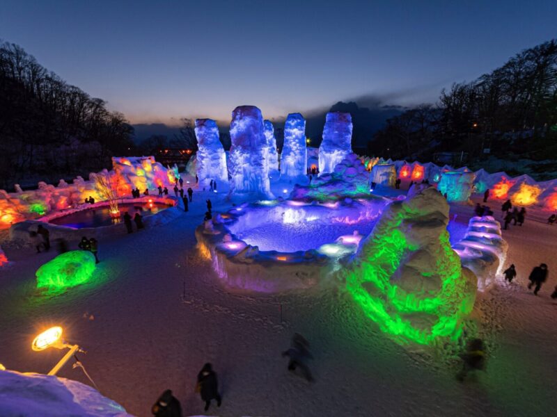 Lake Shikotsu Ice Festival
