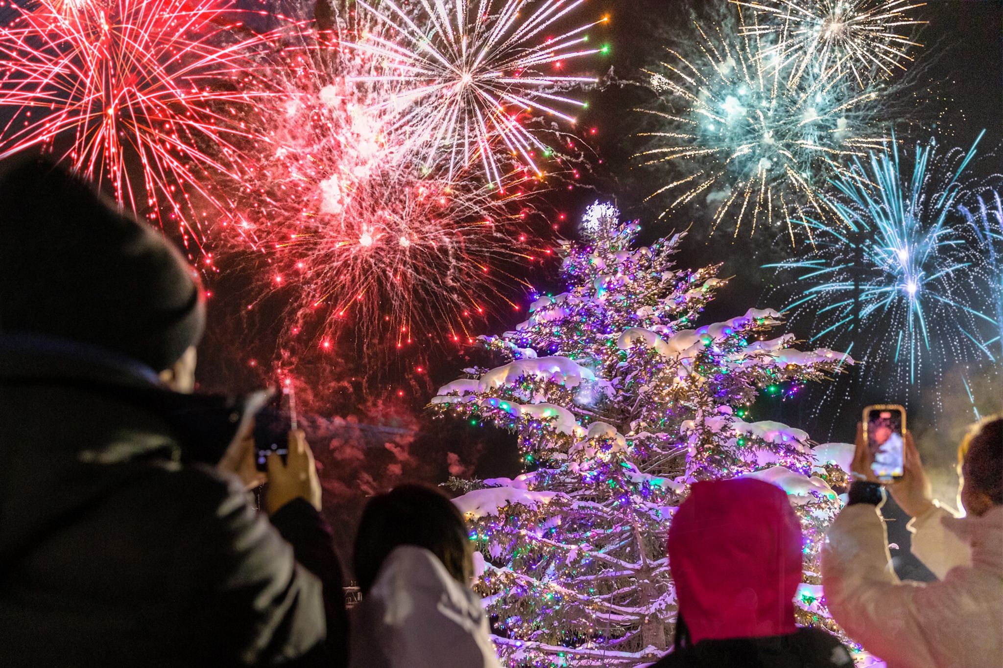 Niseko Annupuri Countdown Fireworks