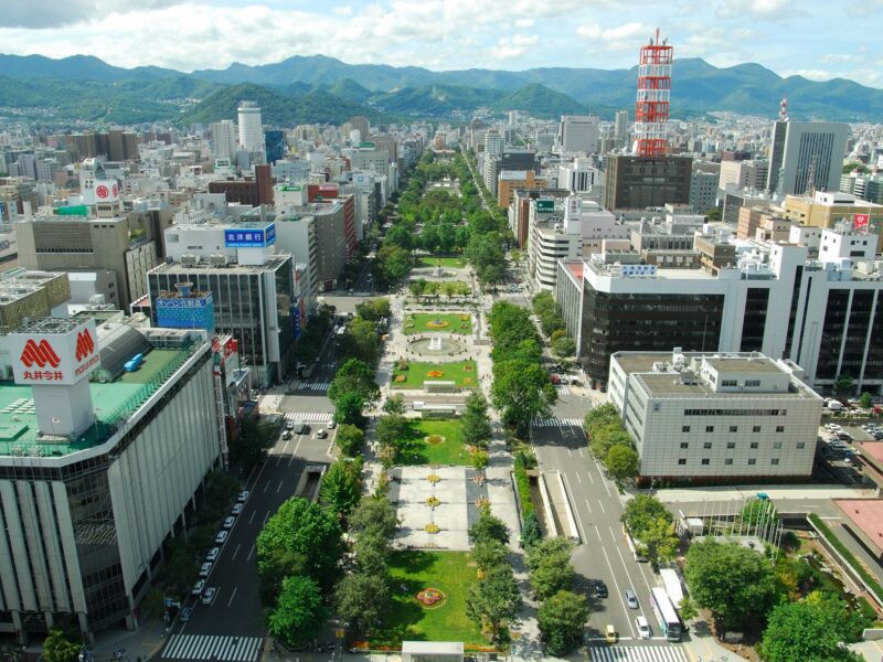 Odori Park - Summer - Sapporo, Hokkaido, Japan