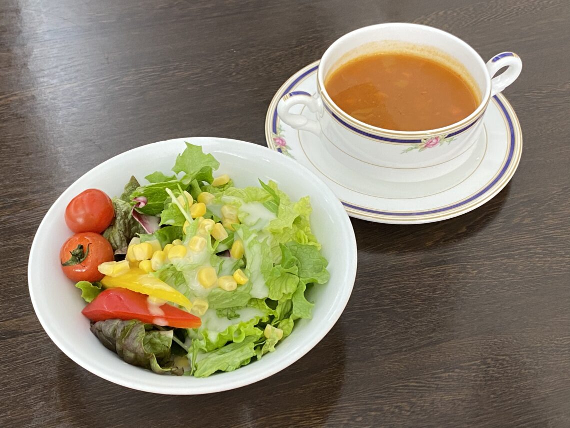 ANA Holiday Inn Sapporo Susukino, an IGH Hotel soup and salad