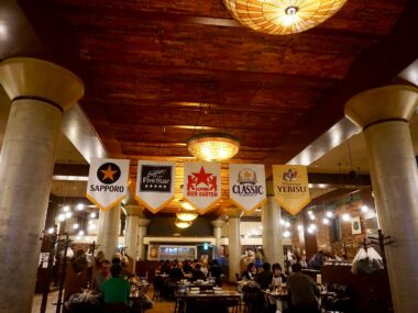 サッポロビール園のトロンメルホール
