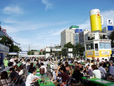 sapporo-oodori-hokkaido-photo-beer-garden