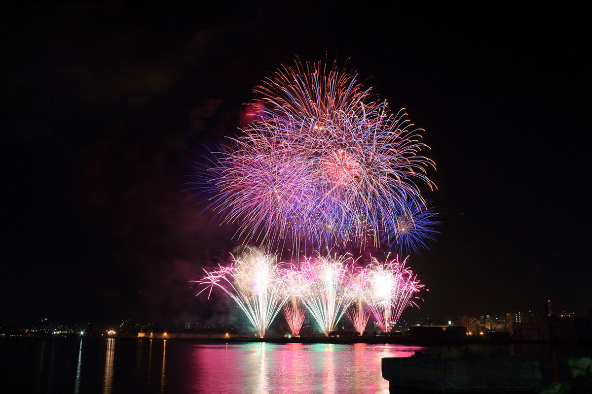 Otaru Ushio Festival - Ushio Matsuri Fireworks